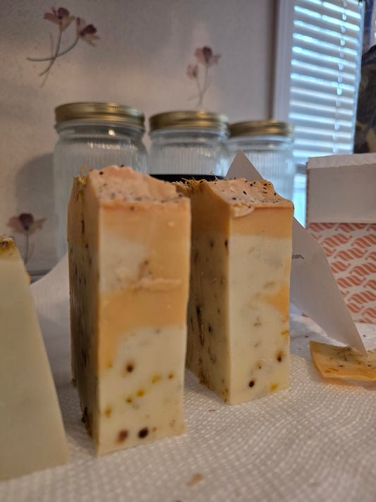 Calendula Lemon Farmhouse Soap